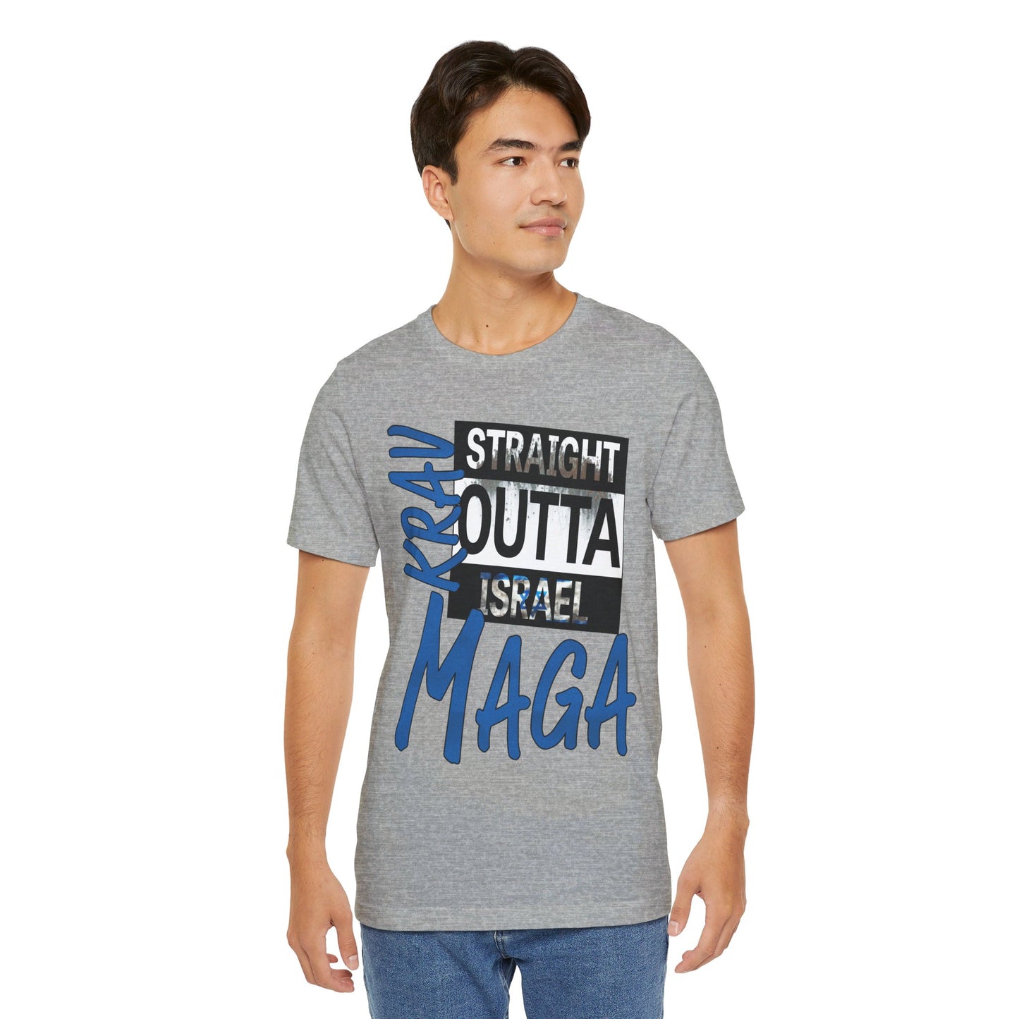 Krav Maga Straight Outta Israel Signature - Unisex Short Sleeve Tee