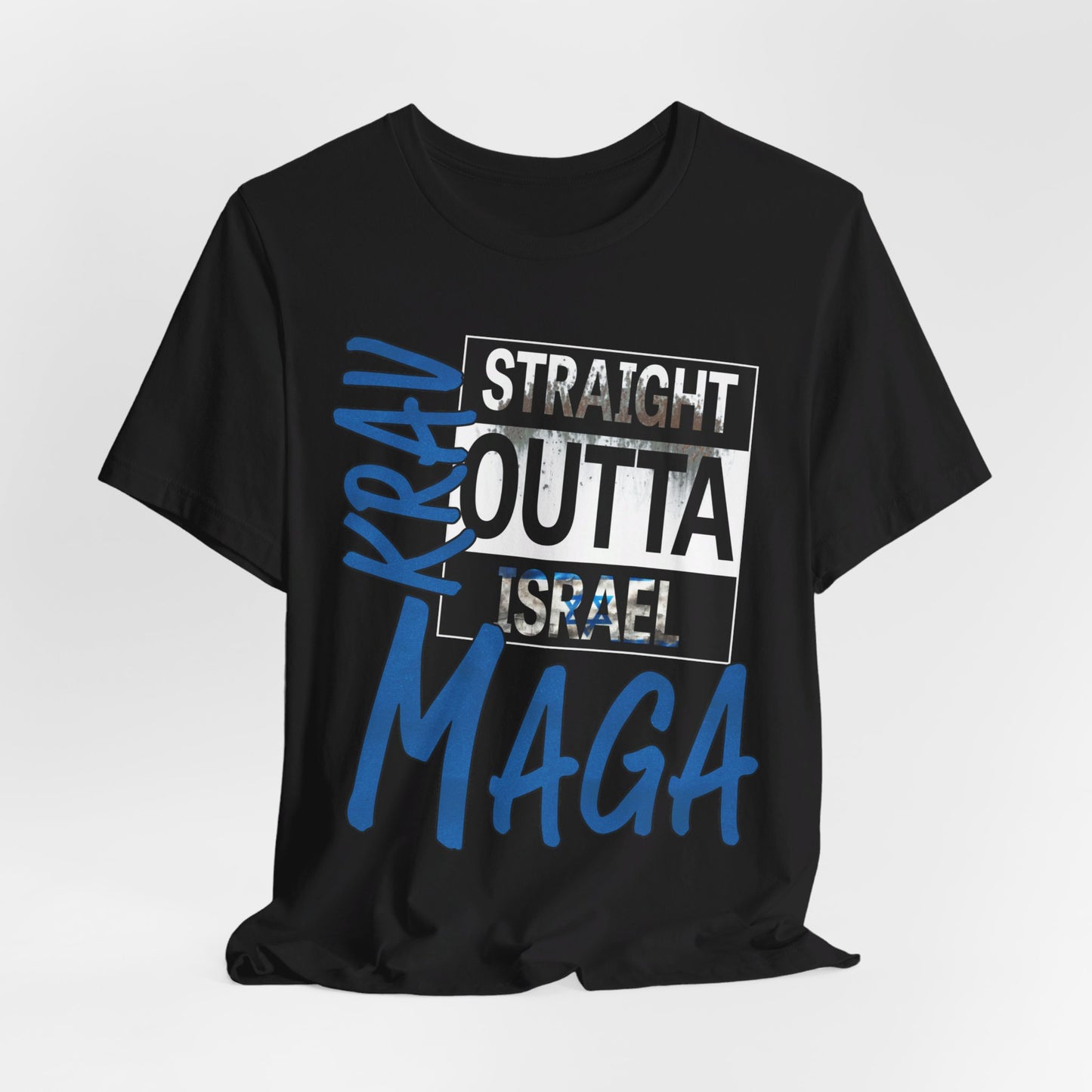 Krav Maga Straight Outta Israel Signature - Unisex Short Sleeve Tee