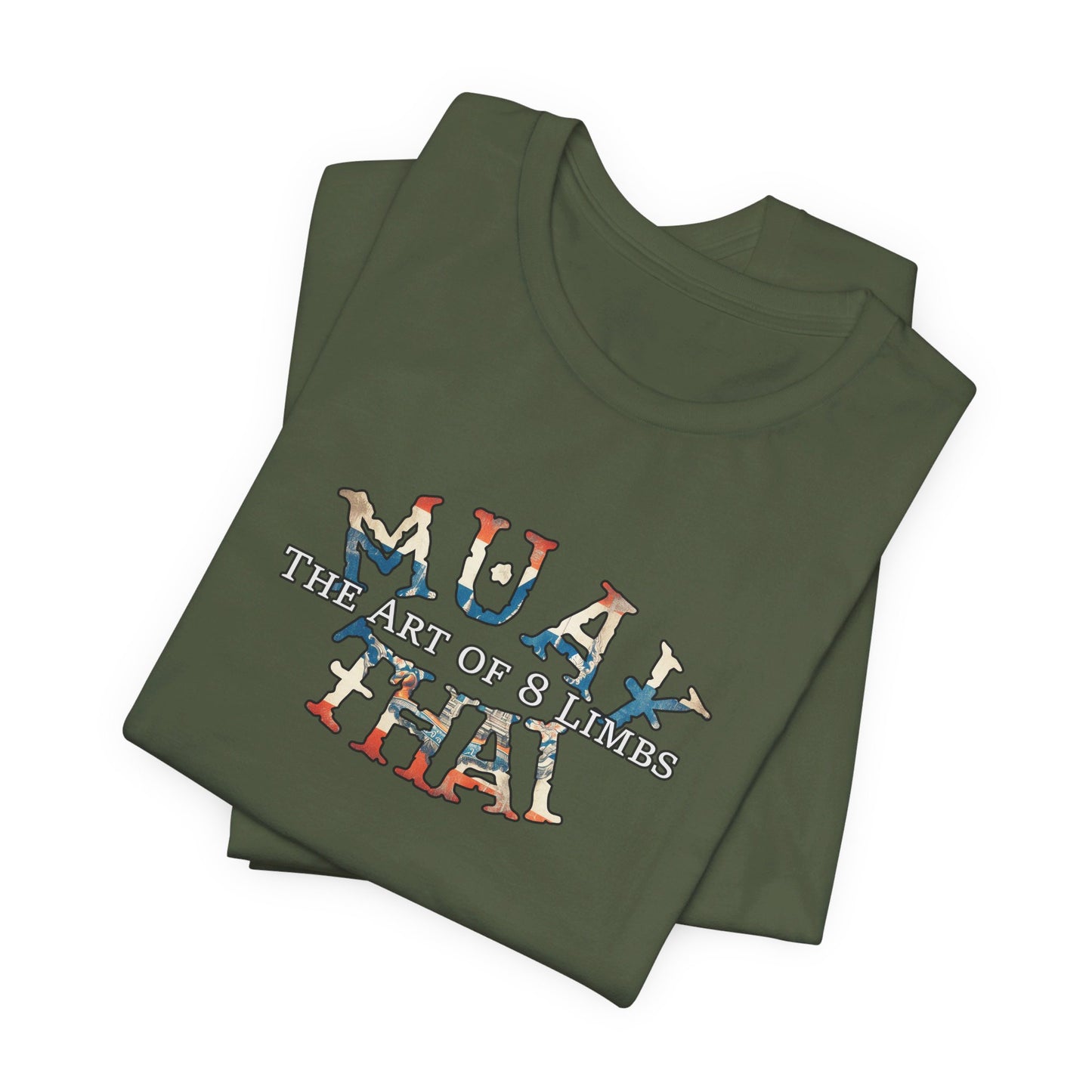 Muay Thai - The Art of 8 Limbs Vintage Short Sleeve Tee