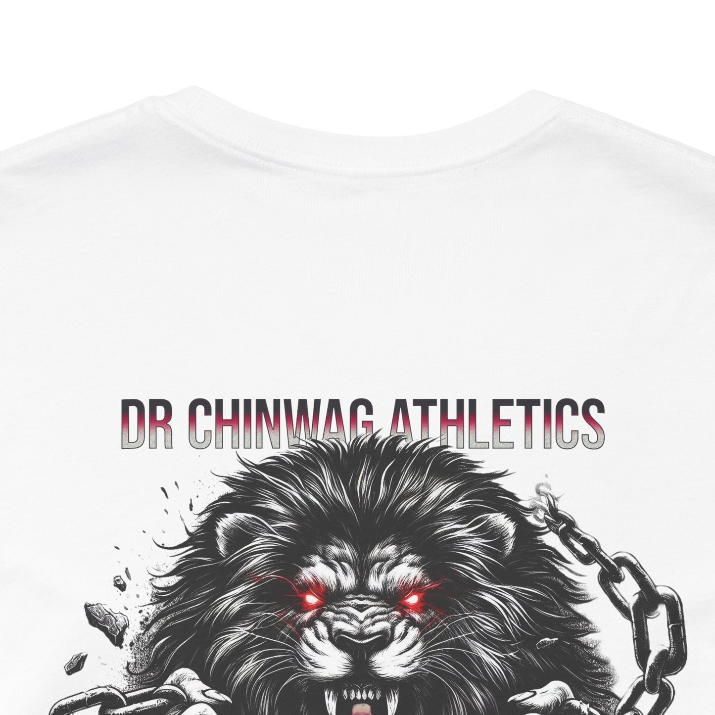 Ferocity Unleashed: Dr. Chinwag Athletics Short Sleeve Tee