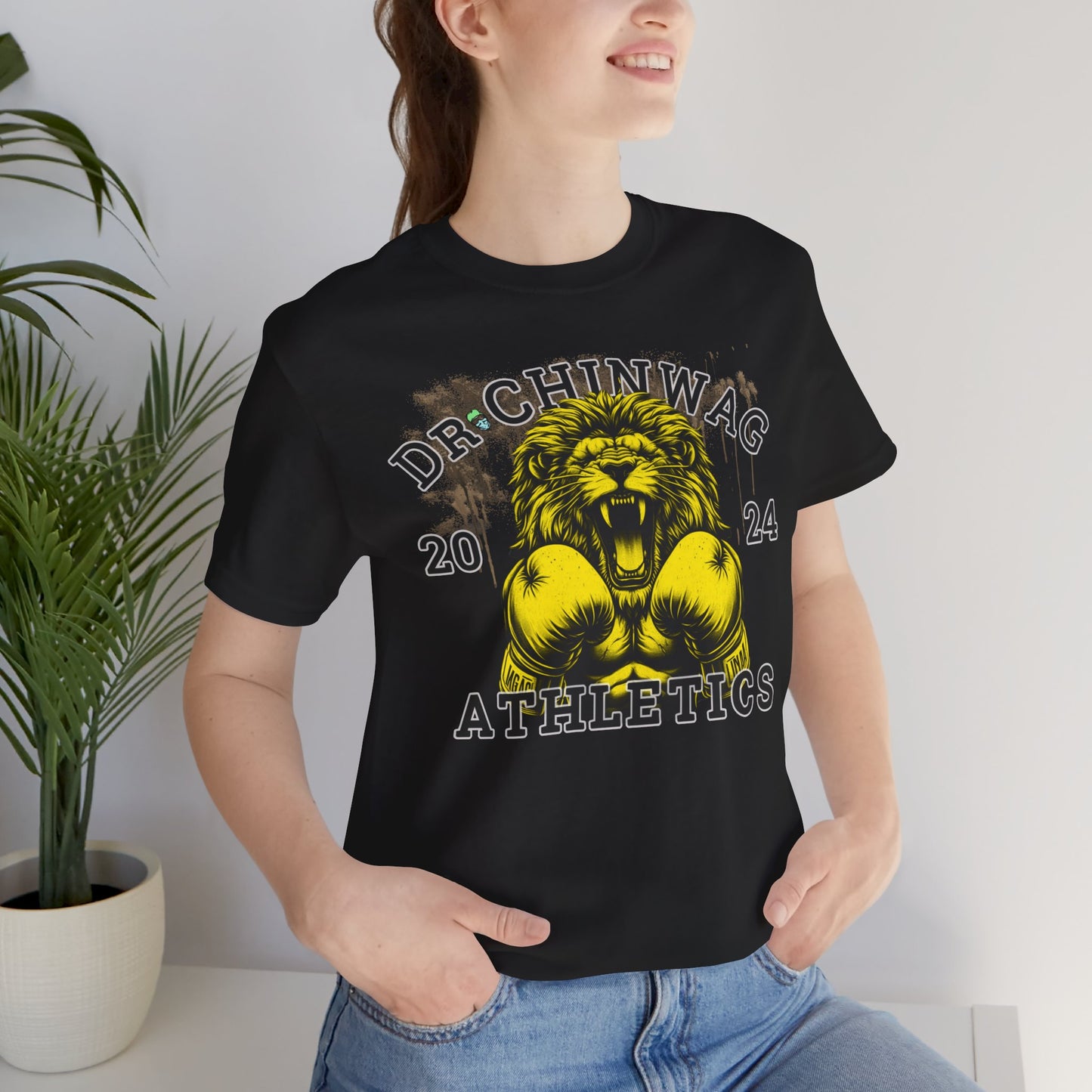 Dr. Chinwag Athletics Power Roar Short Sleeve Tee