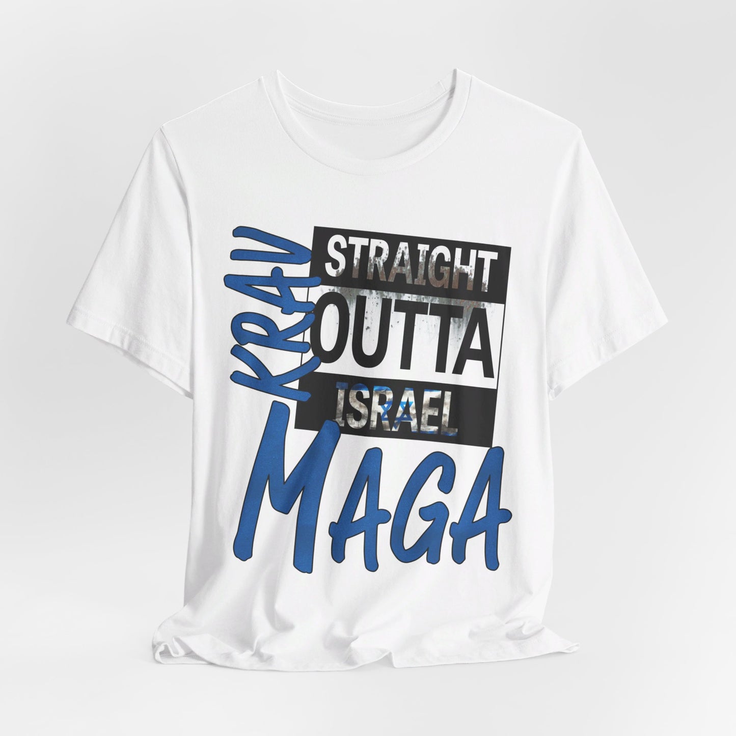 Krav Maga Straight Outta Israel Signature - Unisex Short Sleeve Tee