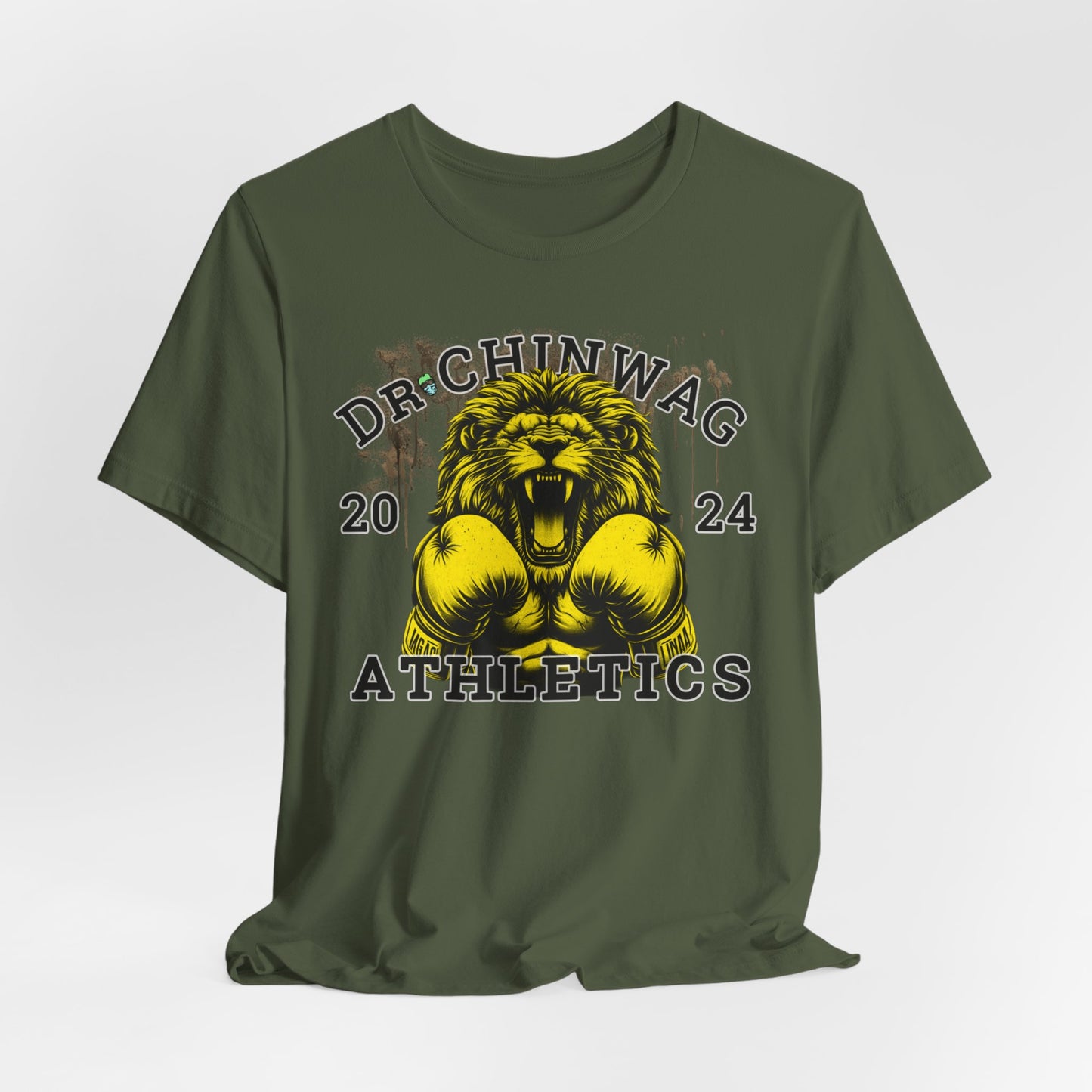 Dr. Chinwag Athletics Power Roar Short Sleeve Tee