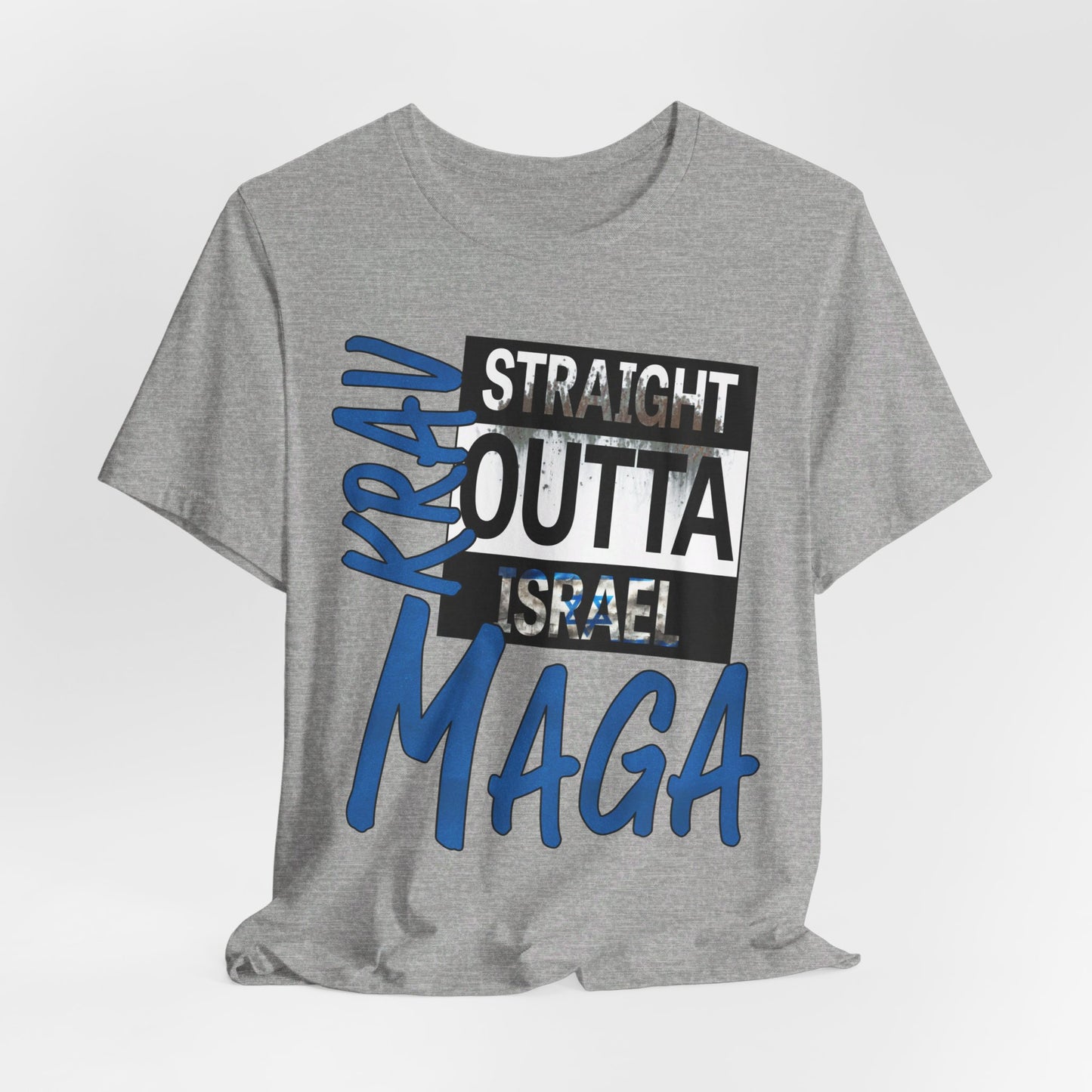 Krav Maga Straight Outta Israel Signature - Unisex Short Sleeve Tee